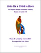 Unto Us a Child is Born SSA choral sheet music cover